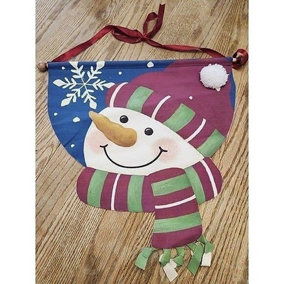 Christmas Snowman Banner - Picture 2 of 4